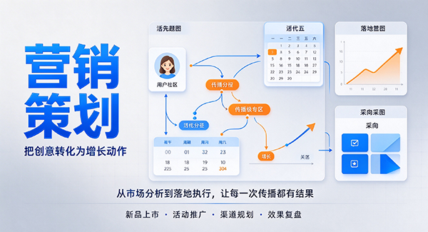 西青区营销策划